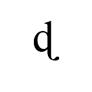 Modifier Letter Small D With Tail