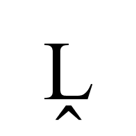Latin Capital Letter L With Circumflex Below