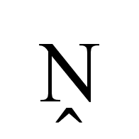 Latin Capital Letter N With Circumflex Below