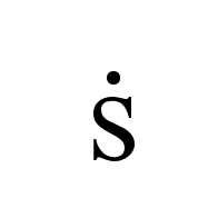 Latin Small Letter S With Dot Above