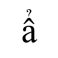 Latin Small Letter A With Circumflex And Hook Above