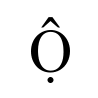 Latin Capital Letter O With Circumflex And Dot Below