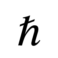 Planck Constant Over Two Pi