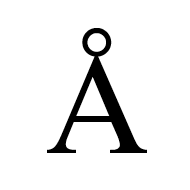 Angstrom Sign