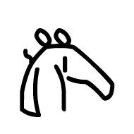 Linear B Ideogram B105f Mare