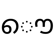 Malayalam Vowel Sign Au