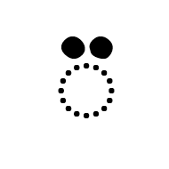 Manichaean Abbreviation Mark Above