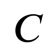 Mathematical Italic Capital C