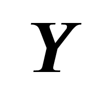 Mathematical Bold Italic Capital Y