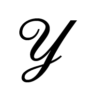 Mathematical Script Capital Y