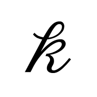 Mathematical Script Small K