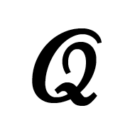 Mathematical Bold Script Capital Q