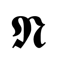 Mathematical Bold Fraktur Capital N