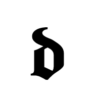 Mathematical Bold Fraktur Small D