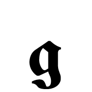 Mathematical Bold Fraktur Small G
