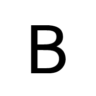 Mathematical Sans-Serif Capital B