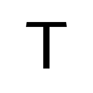 Mathematical Sans-Serif Capital T