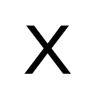 Mathematical Sans-Serif Capital X