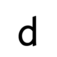 Mathematical Sans-Serif Small D