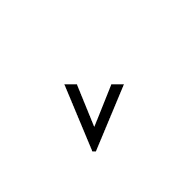 Mathematical Sans-Serif Small V