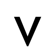 Mathematical Sans-Serif Bold Capital V