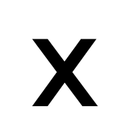 Mathematical Sans-Serif Bold Capital X