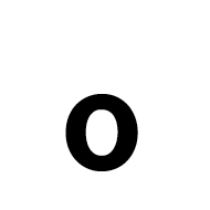 Mathematical Sans-Serif Bold Small O