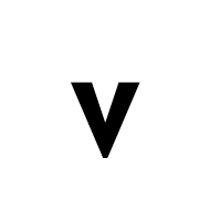 Mathematical Sans-Serif Bold Small V