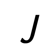 Mathematical Sans-Serif Italic Capital J