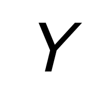 Mathematical Sans-Serif Italic Capital Y