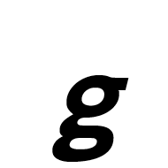 Mathematical Sans-Serif Bold Italic Small G