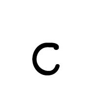 Mathematical Monospace Small C