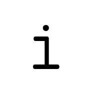 Mathematical Monospace Small I