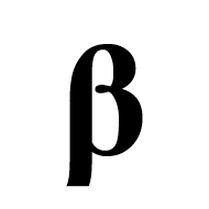 Mathematical Bold Small Beta