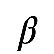 Mathematical Italic Small Beta