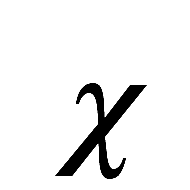 Mathematical Bold Italic Small Chi