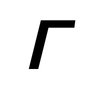 Mathematical Sans-Serif Bold Italic Capital Gamma