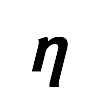 Mathematical Sans-Serif Bold Italic Small Eta