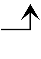 Rightwards Arrow With Tip Upwards