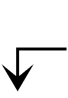 Leftwards Arrow With Tip Downwards