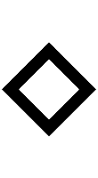 White Medium Diamond