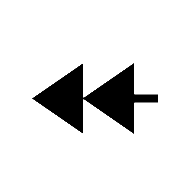 Leftwards Two-Headed Arrow With Triangle Arrowheads