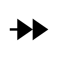 Rightwards Two-Headed Arrow With Triangle Arrowheads
