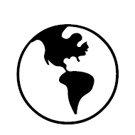 Earth Globe Americas