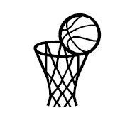 Basketball And Hoop