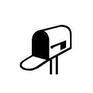 Open Mailbox With Lowered Flag