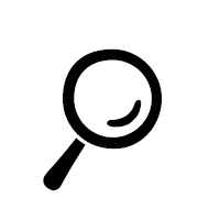 Right-Pointing Magnifying Glass