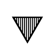 Down-Pointing Red Triangle
