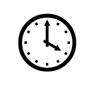 Clock Face Four Oclock