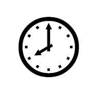 Clock Face Eight Oclock